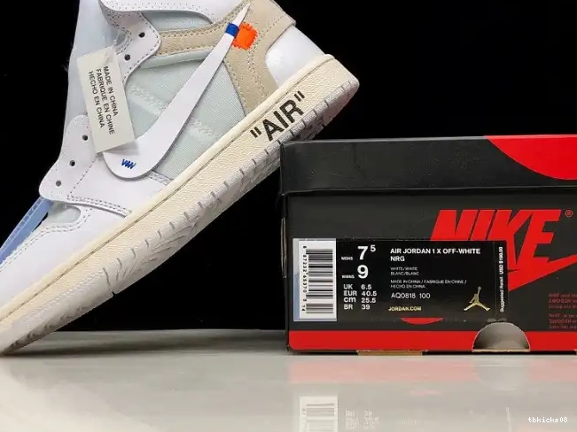 Reps TBkick High Air Off-White AQ0818-100 White 1 Retro Jordan 0612